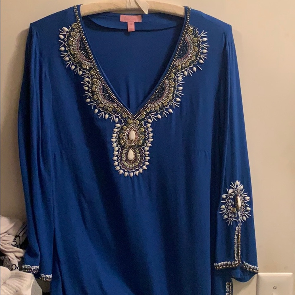 Beautiful royal blue lily